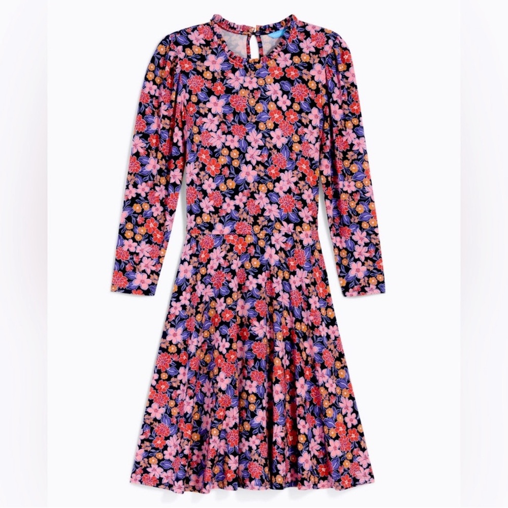 Draper James Julia dress in Abstract Dahlia